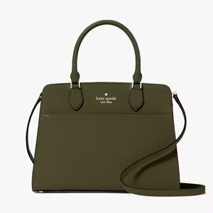 NWT KATE SPADE MEDIUM SATCHEL BEAUTIFUL SEAWEED COLOR OUT OF  STOCK